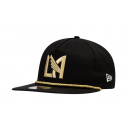 LAF M Official Logo Golfer w/Rope Snapback-Blk-Adj 