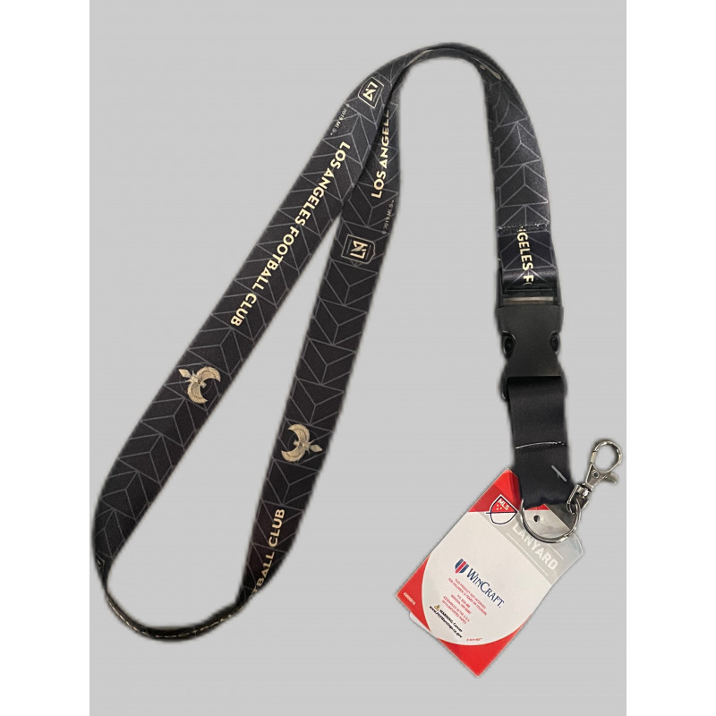 LAF Logo Lanyard BLK 